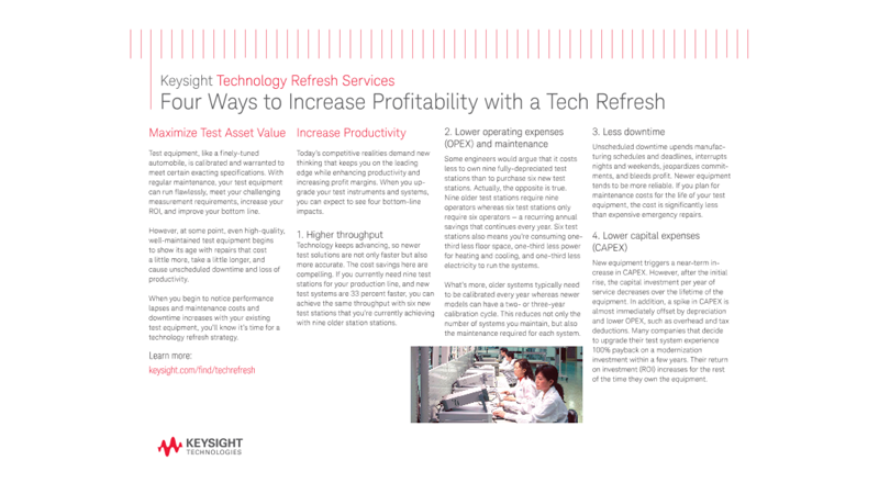 Four Ways to Increase Profitability with a Tech Refresh
